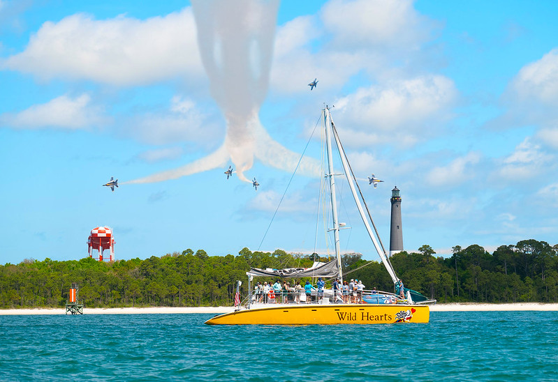 Dolphins & Blue Angels Sail